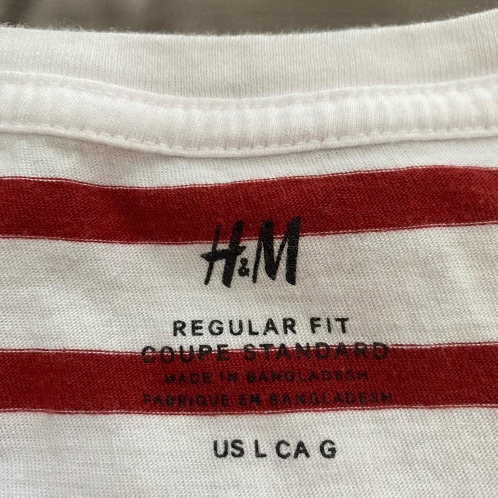 H&M striped T-shirt.